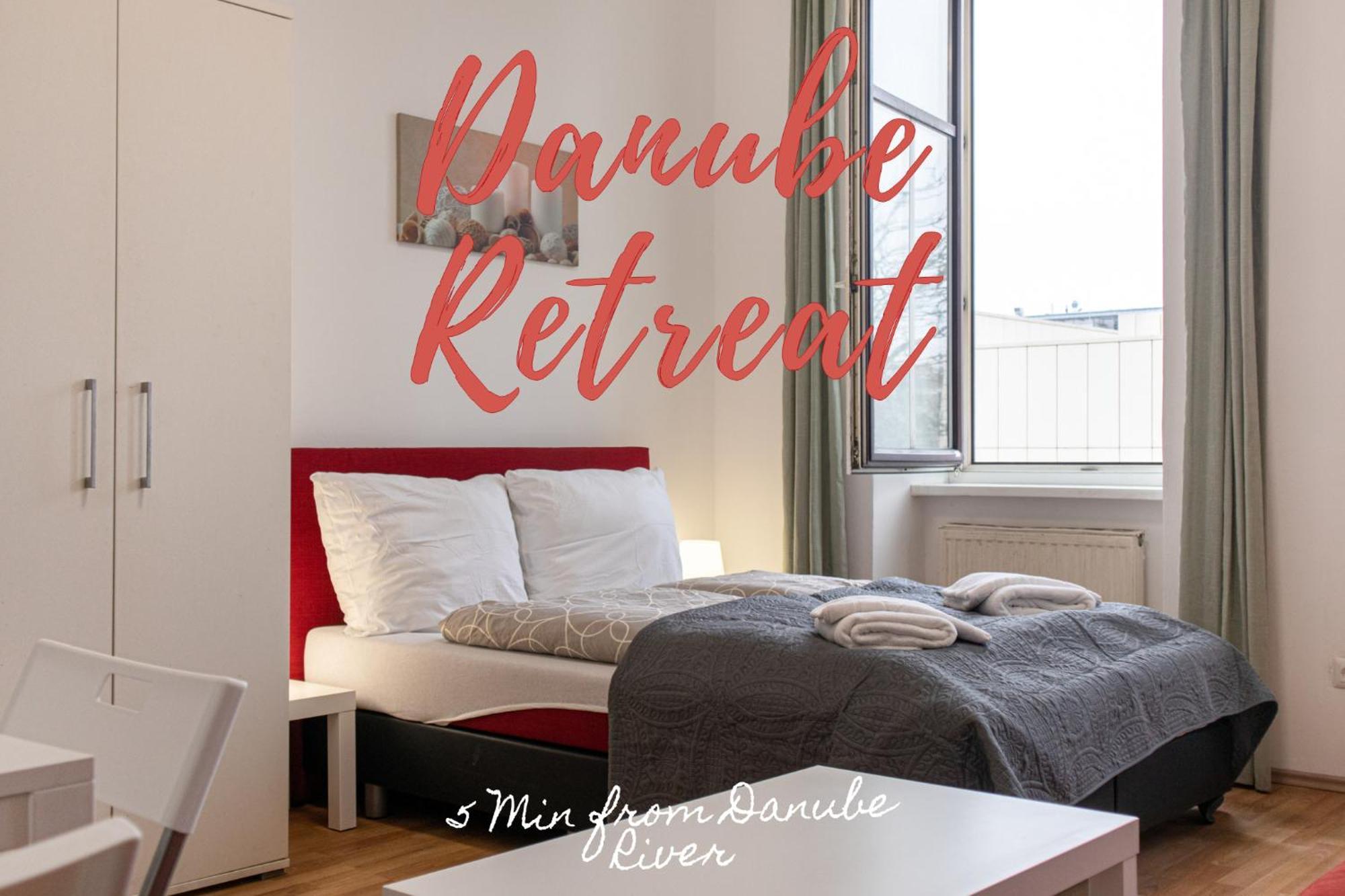 Homelike 2Br Apt. @Millenium Tower/Danube River Вена Экстерьер фото