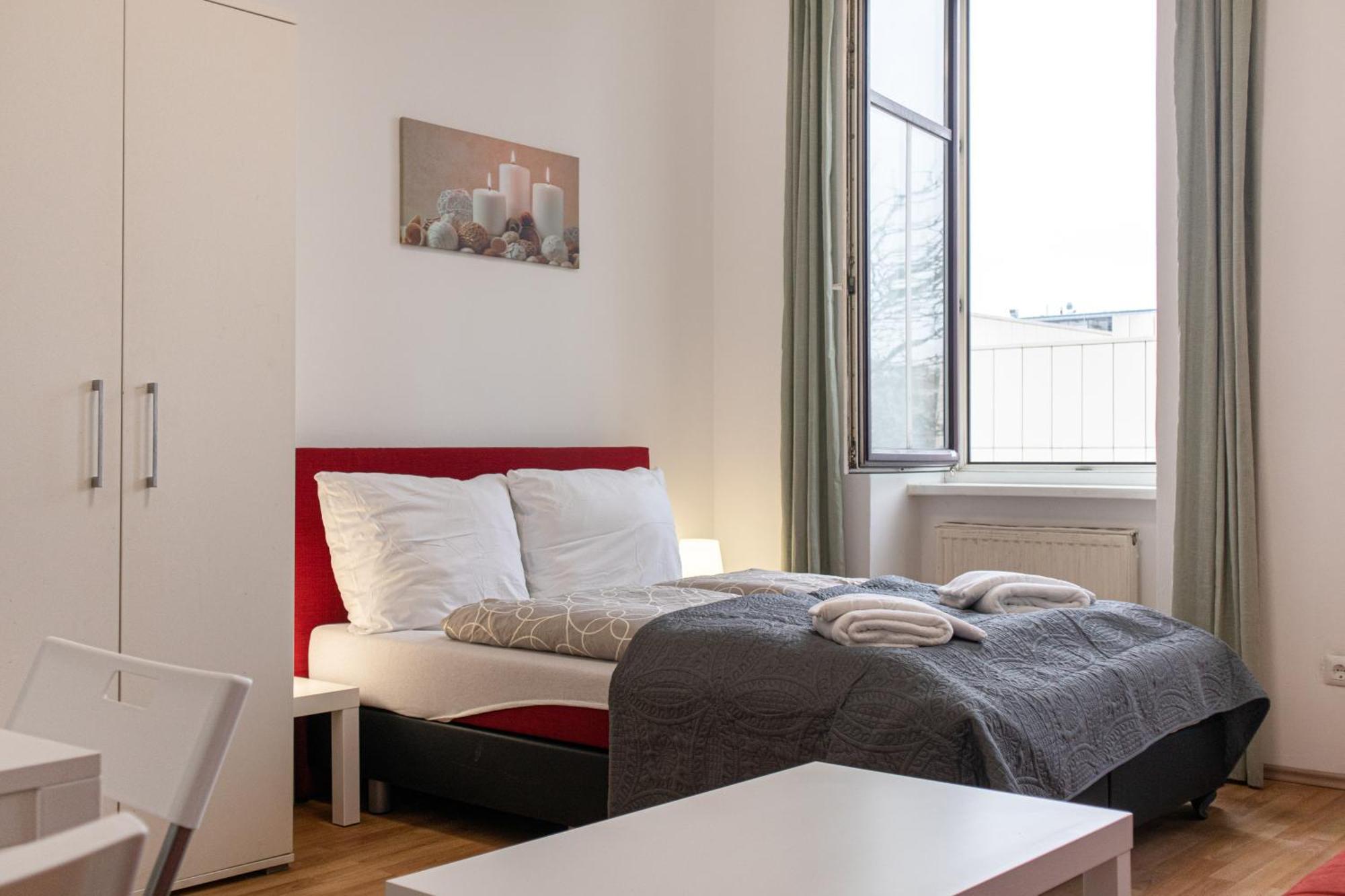 Homelike 2Br Apt. @Millenium Tower/Danube River Вена Экстерьер фото